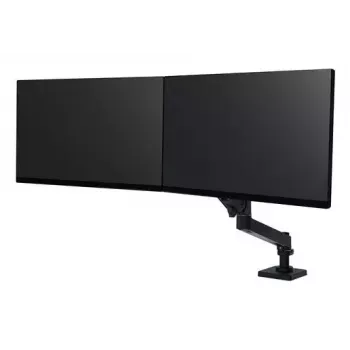 Uchwyt do monitora Ergotron LX Series 45-684-292 68,6 cm 27 cali biurkowy czarny