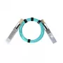 InfiniBand/kabel światłowodowy BlueOptics 470-ABOC-BO QSFP28 AOC 30 m Aqua