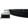 Kabel InfiniBand/światłowodowy BlueOptics 470-ABPY 1 m QSFP28 Czarny