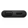 Koncentrator USB-C DELL USB-C - HDMI / VGA / Ethernet / USB 3.0 Czarny