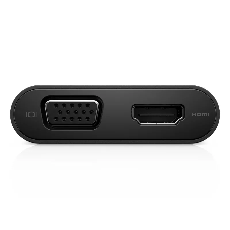Koncentrator USB-C DELL USB-C - HDMI / VGA / Ethernet / USB 3.0 Czarny