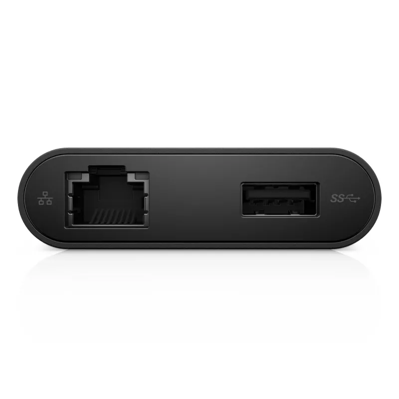 Koncentrator USB-C DELL USB-C - HDMI / VGA / Ethernet / USB 3.0 Czarny