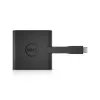Koncentrator USB-C DELL USB-C - HDMI / VGA / Ethernet / USB 3.0 Czarny