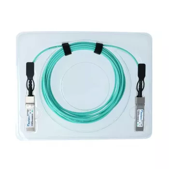 Kabel BlueOptics InfiniBand/światłowodowy 7 m SFP28 kolor aqua