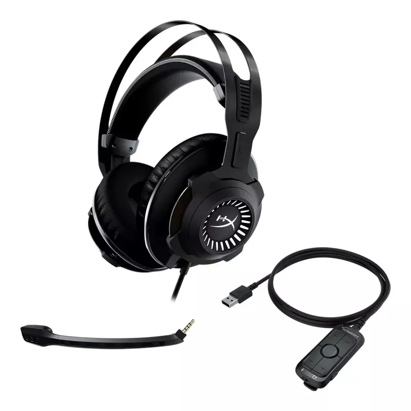 HyperX Cloud Revolver - Słuchawki Gamingowe + 7.1 (Gunmetal)
