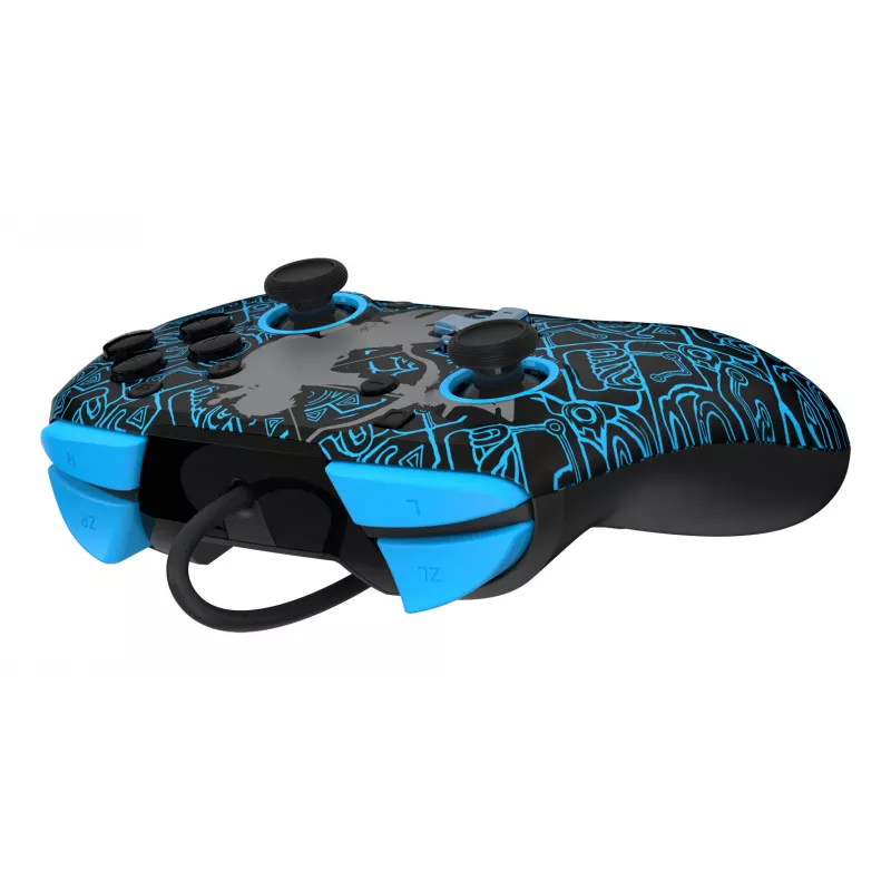 PDP Nintendo Switch Sheikah Shoot REMATCH GLOW Controller, Gamepad, Nintendo Switch, Nintendo Switch Lite, Nintendo Switch OLED, D-pad, Home button, Analogue / Digital, Wired, USB