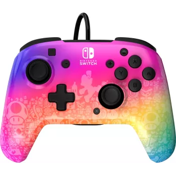 PDP REMATCH Wired Controller: Star Spectrum dla Nintendo Switch, Nintendo Switch - OLED Model