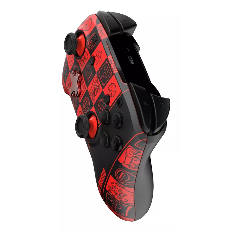 PDP REMATCH GLOW Czarny, Zielony, Czerwony Gamepad Analogowy / Cyfrowy Nintendo Switch, Nintendo Switch OLED