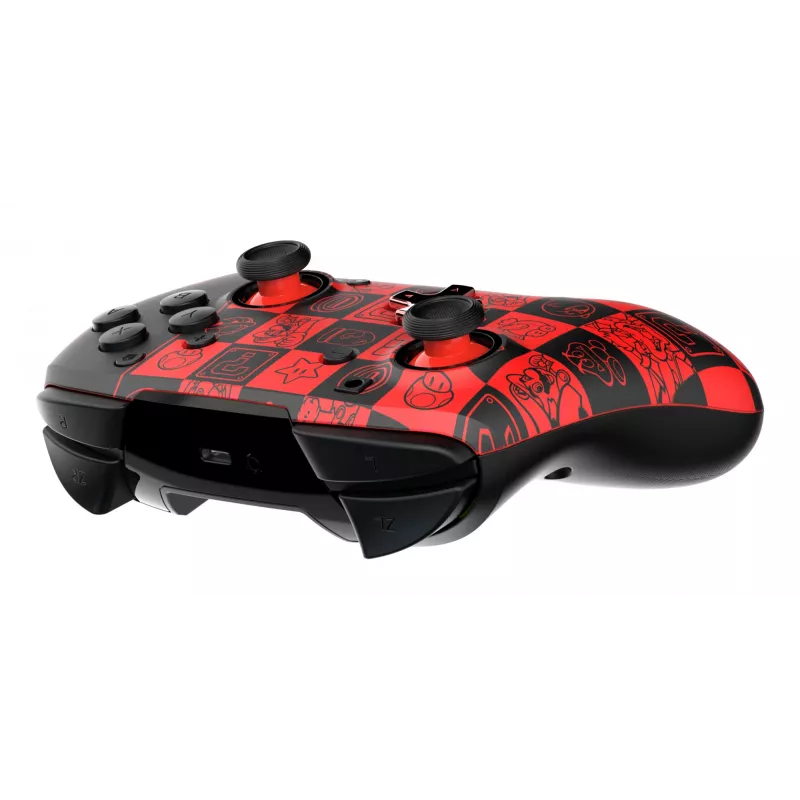 PDP REMATCH GLOW Czarny, Zielony, Czerwony Gamepad Analogowy / Cyfrowy Nintendo Switch, Nintendo Switch OLED
