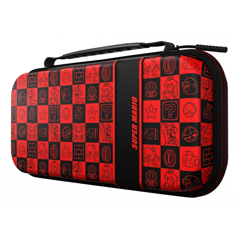 Etui podróżne PDP Travel Case Plus GLOW: Super Icon, do Nintendo Switch, Nintendo Switch Lite, Nintendo Switch – model OLED