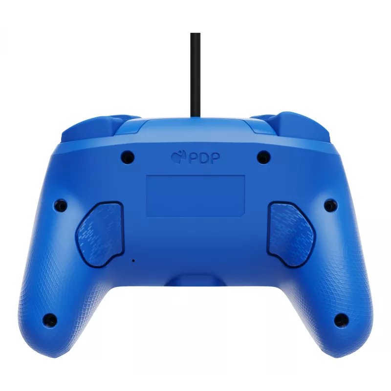 PDP Afterglow Wave niebieski przewodowy gamepad USB analogowy/cyfrowy Nintendo Switch, Nintendo Switch OLED