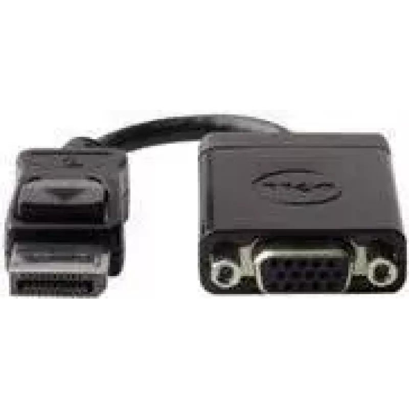 Adapter DisplayPort na VGA Dell 52MJC — obsługuje rozdzielczość do 1920x1200