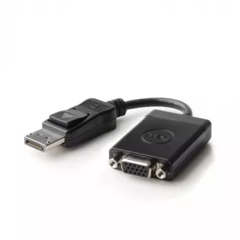 Adapter DisplayPort na VGA Dell 52MJC — obsługuje rozdzielczość do 1920x1200