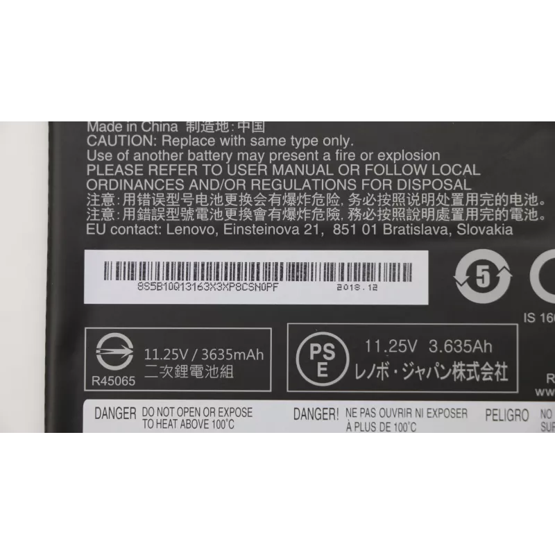 Bateria do laptopa Lenovo 5B10Q13163 11,1 V 2200 mAh zamiennik
