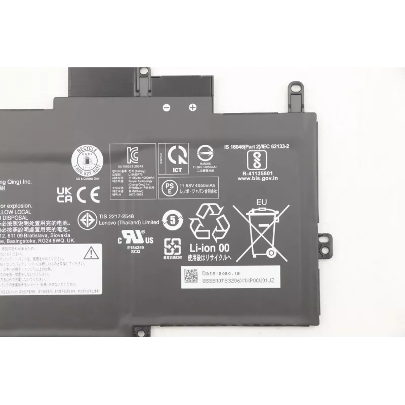 Wewnętrzna bateria Lenovo 5B10W13963 48,2Wh Li‑Ion do kompatybilnych laptopów Lenovo