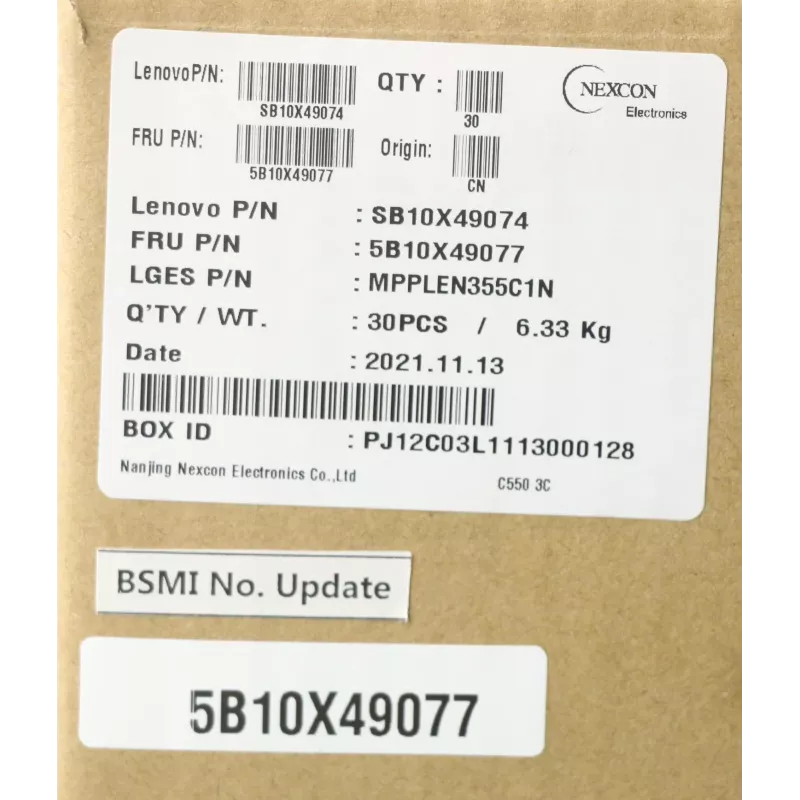 Lenovo 5B10X49077 część zamienna do laptopa Bateria