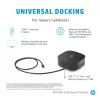 HP USB-C Dock G5, przewodowa, USB 3.2 Gen 1 (3.1 Gen 1) Type-C, czarny, USB, USB Type-C, Windows 10, Windows 7