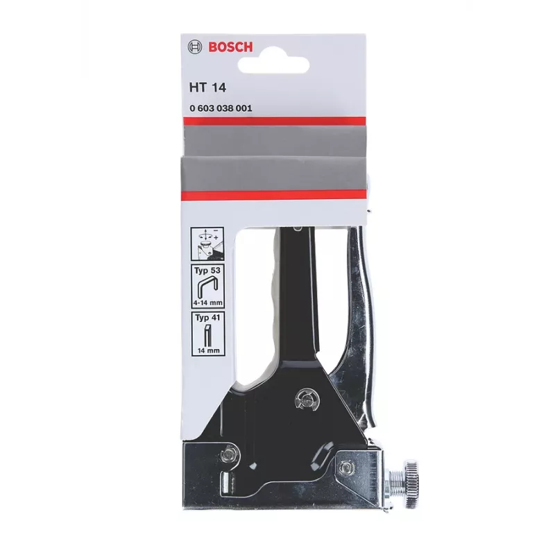 Bosch 0 603 038 001 zszywacz ręczny czarny, stal nierdzewna