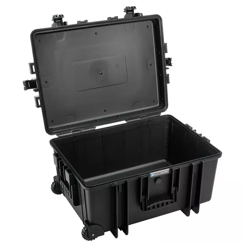Walizka B&W Cases 6800/B Polipropylen Czarny 8,8 kg