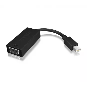 ICY BOX IB-AC504 VGA (D-Sub) Mini DisplayPort Czarny