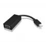 ICY BOX IB-AC504 VGA (D-Sub) Mini DisplayPort Czarny