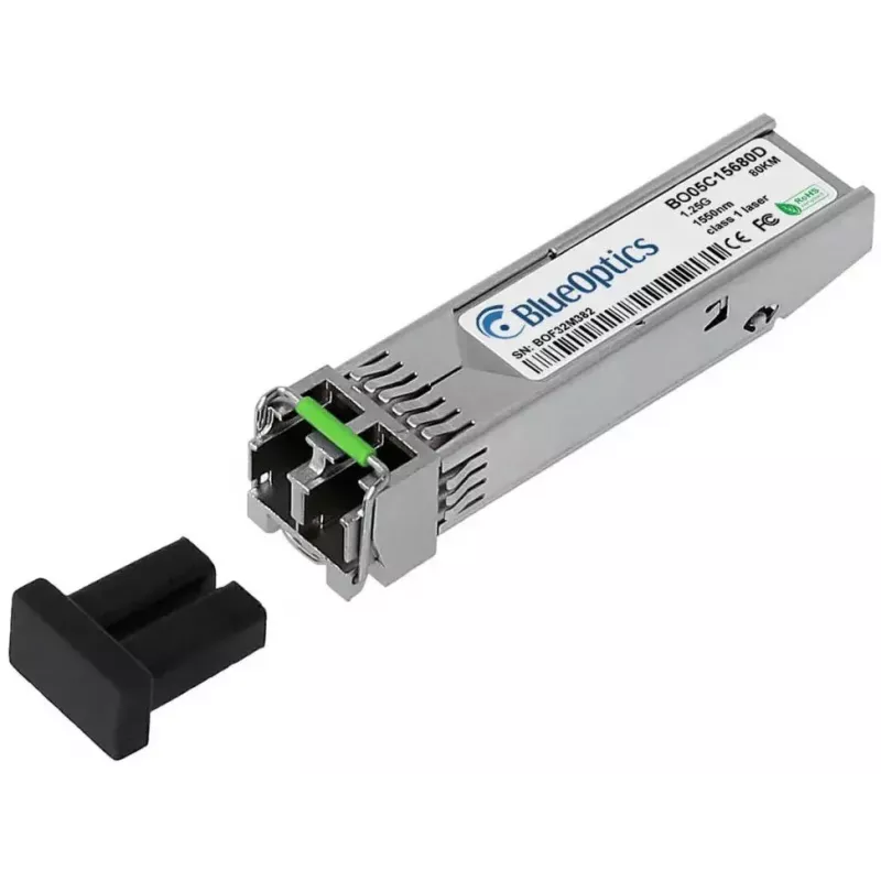 Moduł transceivera światłowodowego BlueOptics 740-031849-BO SFP LC Aluminium 20g