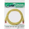 InLine Patch kabel S/FTP PiMF Cat.6 250MHz PVC CCA żółty 0.5m