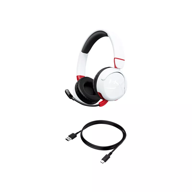 HyperX Cloud Mini — Bezprzewodowy zestaw słuchawkowy do gier (biały)