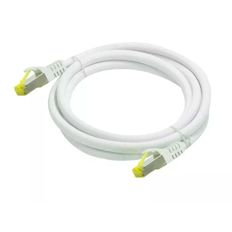 Kabel sieciowy Python 8070PY-075W RJ-45 Cat7 7,5 m Biały