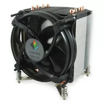 Cooler Inter-Tech K-17 Procesor 9,2 cm Aluminium Czarny