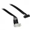 Wentylator do obudowy Inter-Tech RS-04 RGB 12 cm Czarny