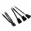 Wentylator do obudowy Inter-Tech RS-04 RGB 12 cm Czarny