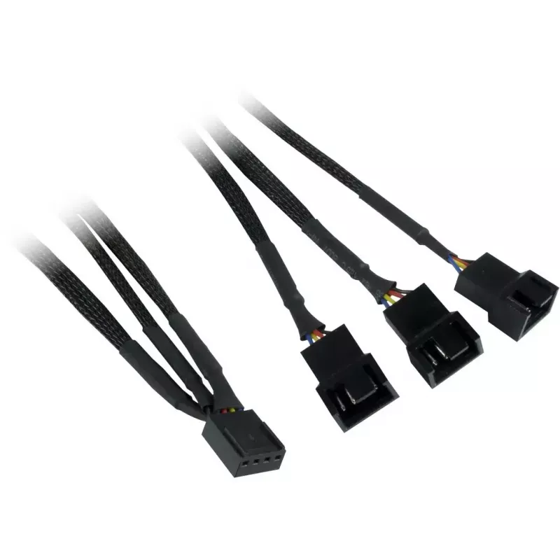 Wentylator do obudowy Inter-Tech RS-04 RGB 12 cm Czarny