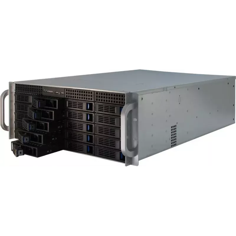 Obudowa serwerowa Inter-Tech IPC 4U-4420 Rack niebieska