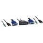 Przełącznik KVM Inter-Tech KVM-LS-21JA Czarny