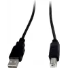 Adapter interfejsu INTER-TECH KT-150D — RJ-45 (żeński) na DVI‑D, przewodowy, maks. 1980×1080, w zestawie kabel USB A–B, metal, czarny