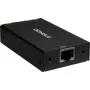 Adapter interfejsu INTER-TECH KT-150D — RJ-45 (żeński) na DVI‑D, przewodowy, maks. 1980×1080, w zestawie kabel USB A–B, metal, czarny