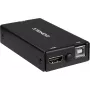INTER-TECH KT-150H adapter interfejsu KVM RJ-45 (host) na wyjście HDMI, przewodowy, maks. 1980×1080, metal, czarny