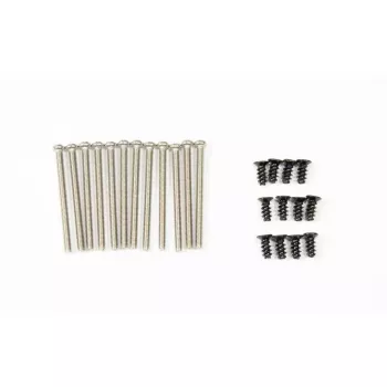 Fan Inter-Tech 88887368 Układ chłodzenia komputerowego 12 cm Czarny 3 szt.