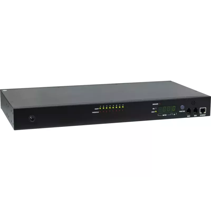 PDU Inter-Tech SD-1688 8 gniazd AC Stal Czarny