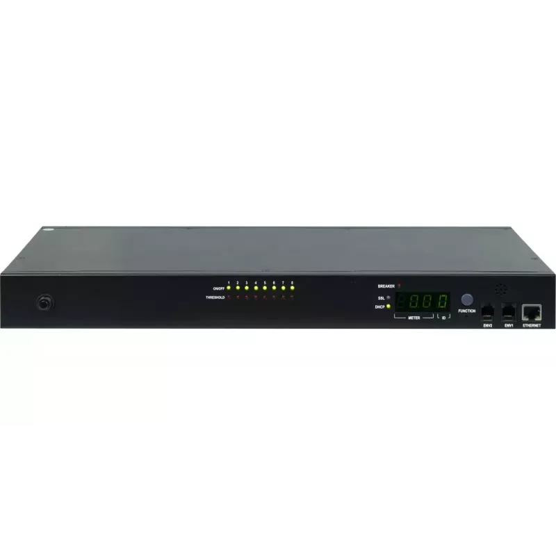 PDU Inter-Tech SD-1688 8 gniazd AC Stal Czarny