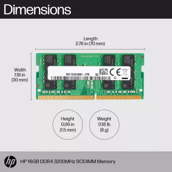 Moduł pamięci HP 16 GB DDR4 3200 SODIMM