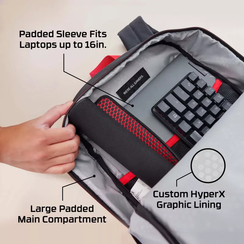 HyperX Delta Backpack, plecak, 498 g
