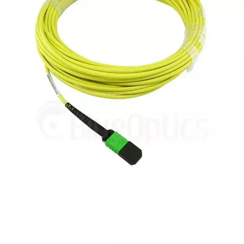 BlueOptics InfiniBand kabel światłowodowy 5 m MTP 4x LC Zielony