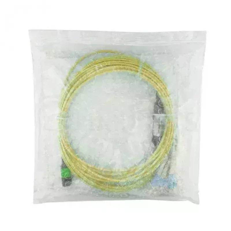 BlueOptics InfiniBand kabel światłowodowy 5 m MTP 4x LC Zielony