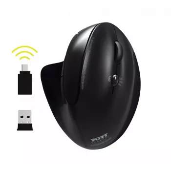 Mysz Port Designs 900706-BT RF Bezprzewodowa + Bluetooth
