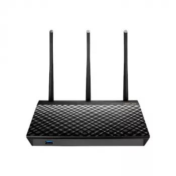 ASUS RT-AC1900U router bezprzewodowy Gigabit Ethernet Dual-band (2,4 GHz / 5 GHz) Czarny
