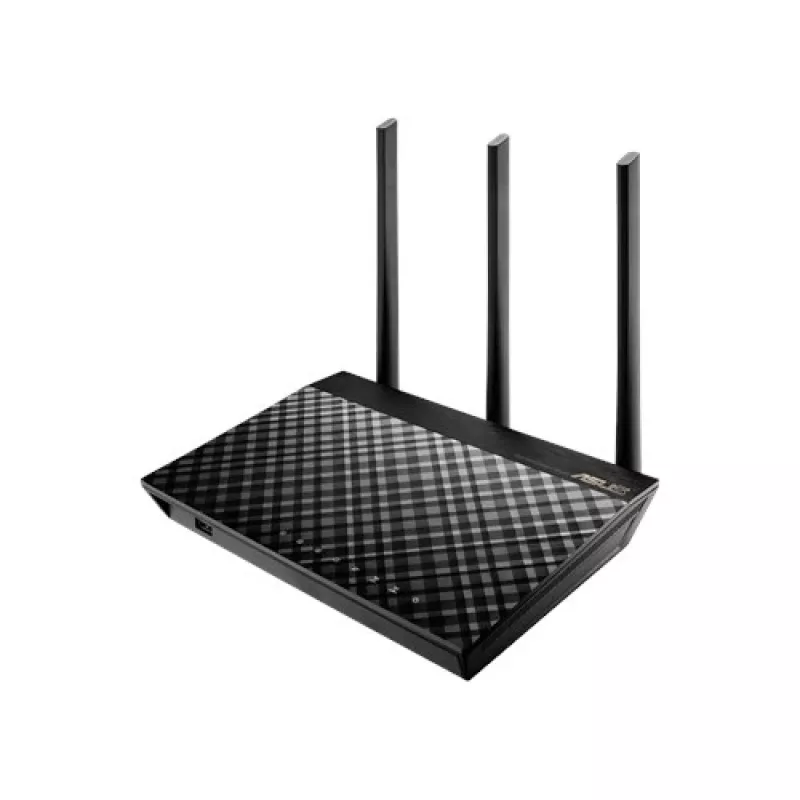 ASUS RT-AC1900U router bezprzewodowy Gigabit Ethernet Dual-band (2,4 GHz / 5 GHz) Czarny