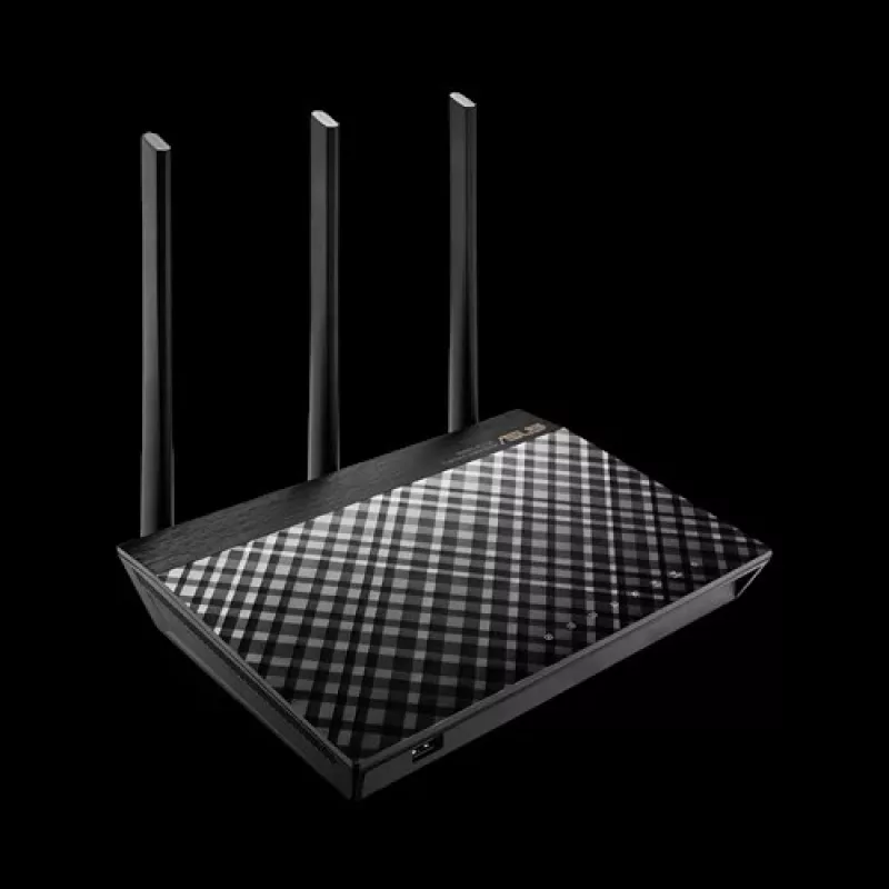 ASUS RT-AC1900U router bezprzewodowy Gigabit Ethernet Dual-band (2,4 GHz / 5 GHz) Czarny