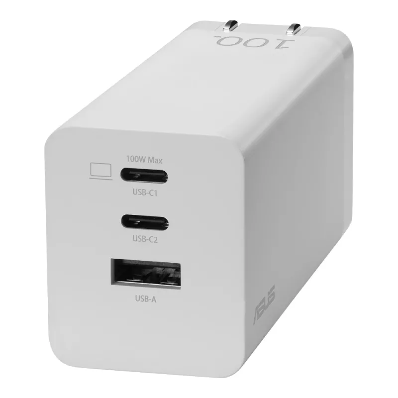 Zasilacz ASUS 90XB07IN-BPW010 100W Wewnętrzny Biały USB Typ-A Typ-C